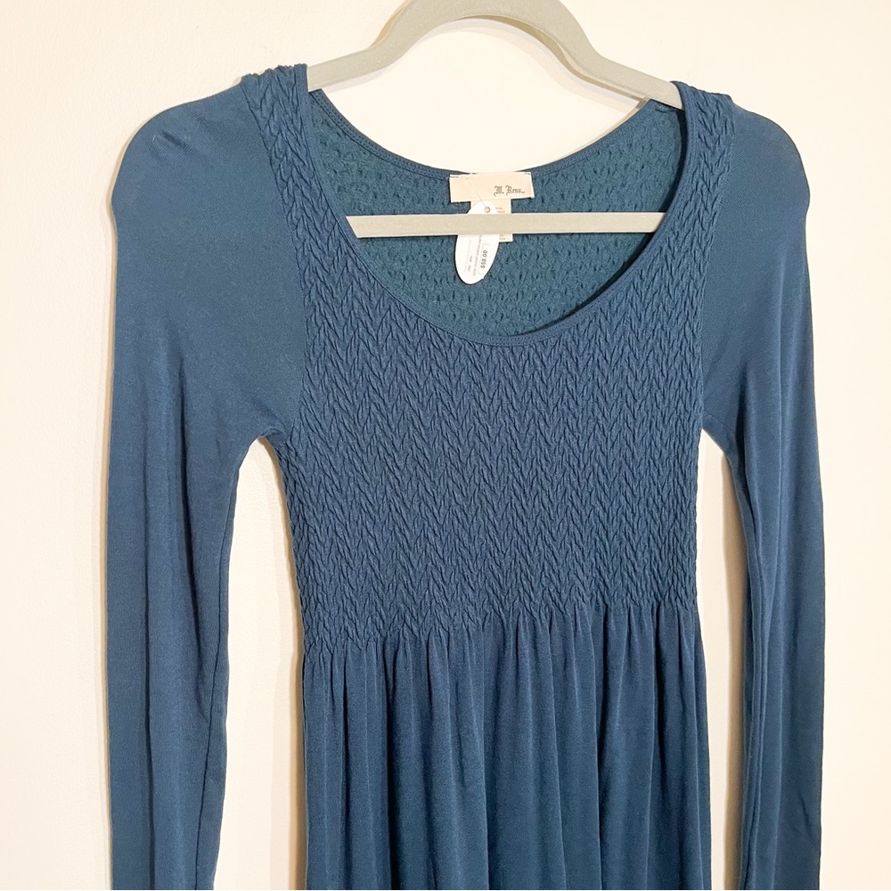 NWT M Rena Boutique Dress in Dark Teal